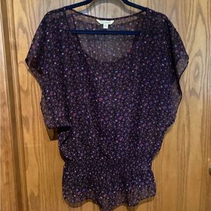 American Eagle Outfitter shear blouse, size x-small